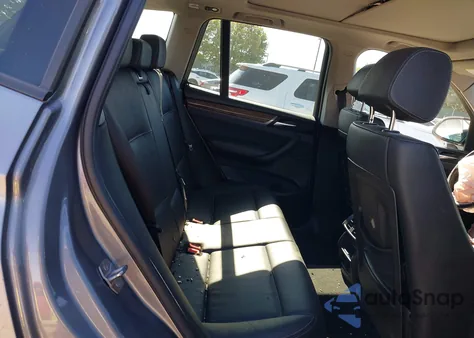 2016 BMW X3 xDrive28I из США, поврежденный, VIN 5UXWX9C51G0D66157